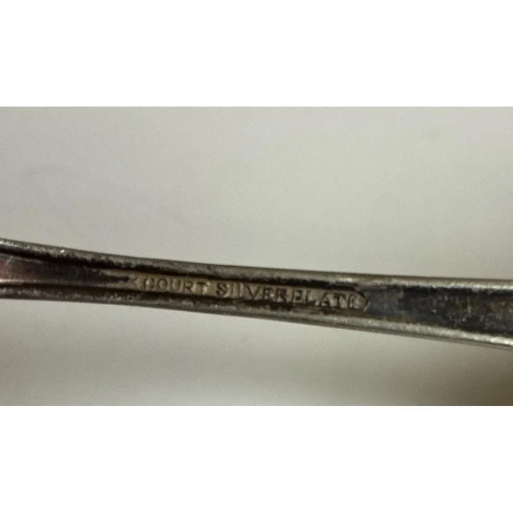 Court‎ Silver Plate Demitasse Spoon